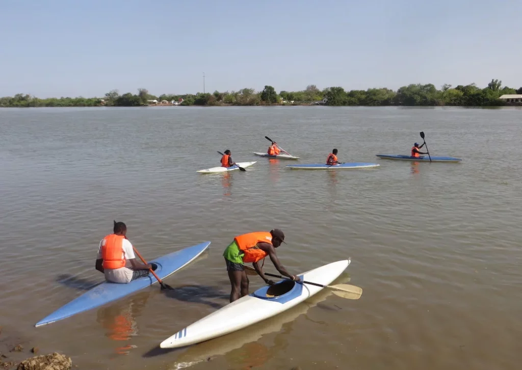 Kayaking