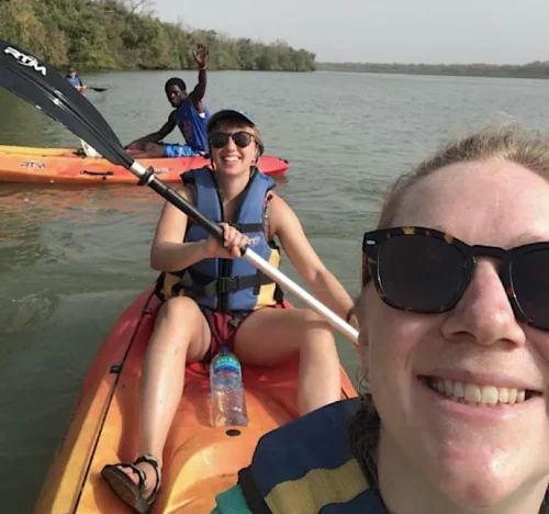 Kayaking and hiking combo